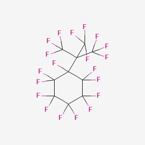 PERFLUORO T-BUTYLCYCLOHEXANE 분자 구조