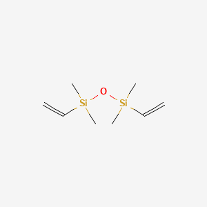 Disiloxane, 1,3-diethenyl-1,1,3,3-tetramethyl- 분자 구조