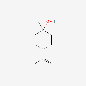 Cyclohexanol, 1-methyl-4-(1-methylethenyl)- 분자 구조