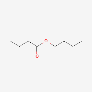 Butanoic acid, butyl ester 분자 구조