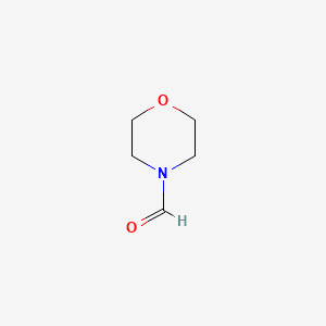 FORMYL MORPHOLINE 분자 구조