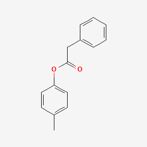 P-TOLYL PHENYLACETATE 분자 구조