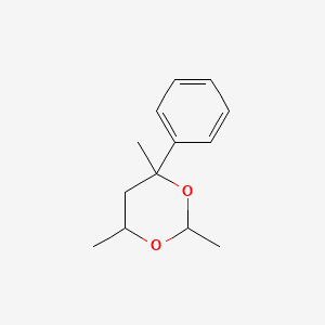 2,4,6-TRIMETHYL-4-PHENYL-1,3-DIOXANE Molecular structure