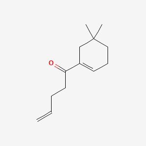 DIMETHYLCYCLOHEXENYL 3-BUTENYL KETONE Molecular structure