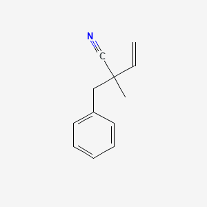 ALPHA-METHYL-ALPHA-VINYL-BENZENEPROPANENITRILE Molecular structure
