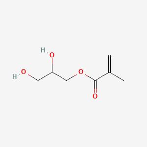 GLYCERYL METHACRYLATE 분자 구조