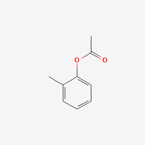 O-CRESYL ACETATE 분자 구조