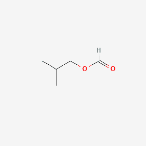 Formic acid, 2-methylpropyl ester 분자 구조