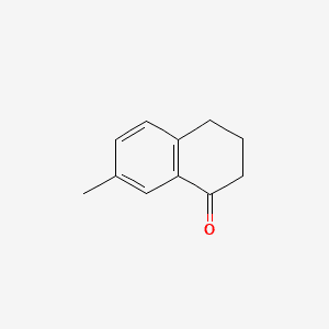 3,4-DIHYDRO-7-METHYLNAPHTHALENONE Molecular structure
