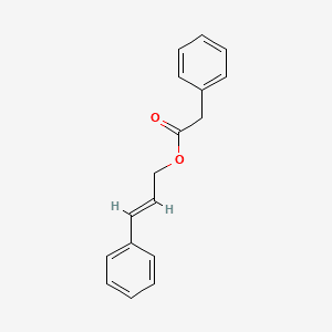 CINNAMYL PHENYLACETATE 분자 구조
