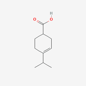ISOPROPYLCYCLOHEXENE-CARBOXYLIC ACID Molecular structure