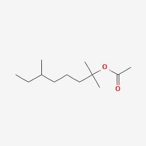 2-Octanol, 2,6-dimethyl-, acetate 분자 구조