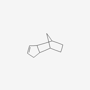 4,7-Methano-1H-indene, 3a,4,5,6,7,7a-hexahydro- 분자 구조