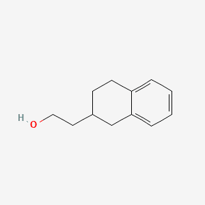 2-Naphthaleneethanol, 1,2,3,4-tetrahydro- 분자 구조