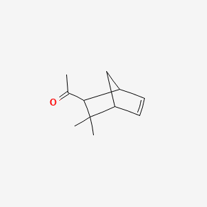 DIMETHYLBICYCLO-5-HEPTEN-2-YLETHANONE Molecular structure