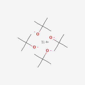 TITANUM TETRA T-BUTOXIDE 분자 구조