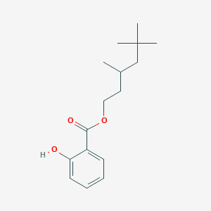 ISONONYL SALICYLATE 분자 구조