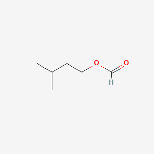 1-Butanol, 3-methyl-, formate 분자 구조