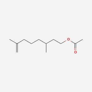 RHODINYL ACETATE 분자 구조