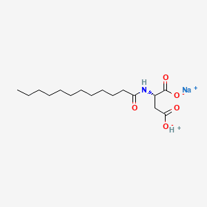 SODIUM LAUROYL ASPARTATE 분자 구조