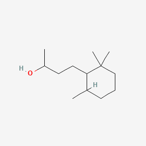TETRAMETHYLCYCLOHEXANEPROPANOL 분자 구조