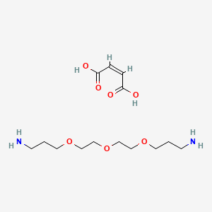 BIS-AMINOPROPYL DIGLYCOL DIMALEATE Molecular structure