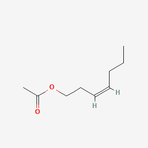 3-Hepten-1-ol, acetate, (Z)- 분자 구조
