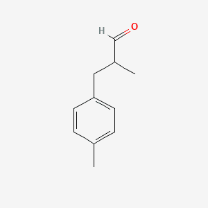2-METHYL-3-P-CRESYL-PROPIONALDEHYDE Molecular structure