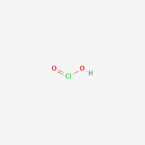 CHLOROUS ACID 분자 구조