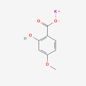 POTASSIUM METHOXYSALICYLATE 분자 구조