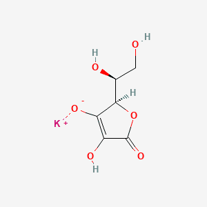 POTASSIUM ASCORBATE 분자 구조