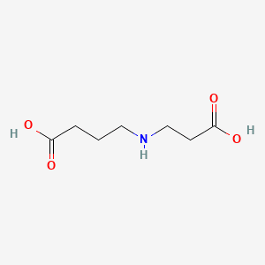 CARBOXYETHYL AMINOBUTYRIC ACID 분자 구조