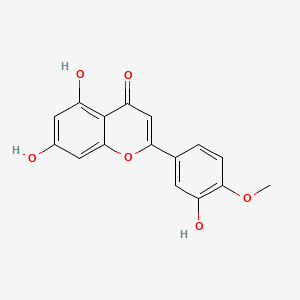 DIOSMETIN 분자 구조