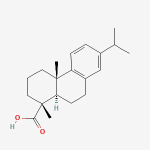DEHYDROABIETIC ACID 분자 구조
