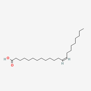 13-Docosenoic acid, (Z)- 분자 구조