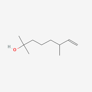 2,6-DIMETHYL-7-OCTEN-2-OL 분자 구조