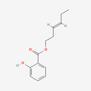 CIS-3-HEXENYL SALICYLATE 분자 구조