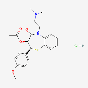 DILTIAZEM HCL 분자 구조