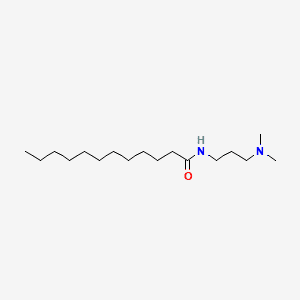 LAURAMIDOPROPYL DIMETHYLAMINE 분자 구조