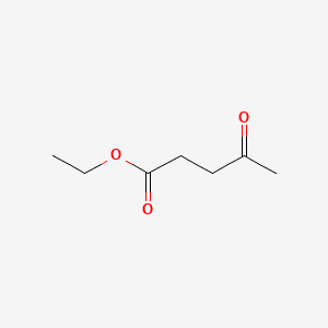 Pentanoic acid, 4-oxo-, ethyl ester 분자 구조