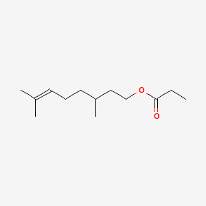 CITRONELLYL PROPIONATE 분자 구조