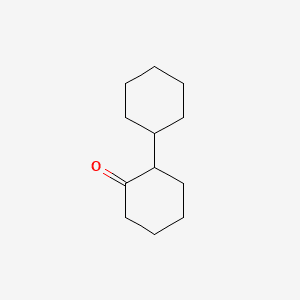 [1,1'-Bicyclohexyl]-2-one 분자 구조
