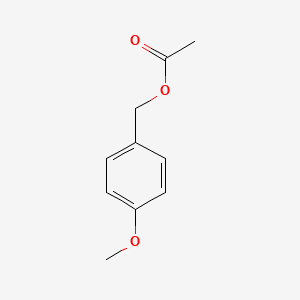 Benzenemethanol, ar-methoxy-, acetate 분자 구조