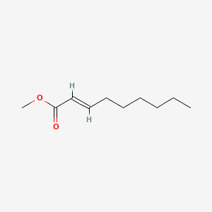 2-Nonenoic acid, methyl ester 분자 구조