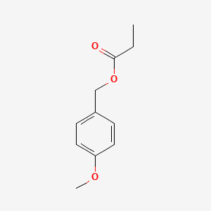 P-ANISYL PROPIONATE 분자 구조