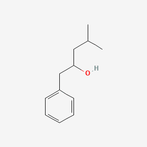 4-METHYL-1-PHENYL-2-PENTANOL 분자 구조