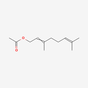 CITRYL ACETATE 분자 구조