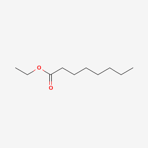 ETHYL OCTANOATE 분자 구조