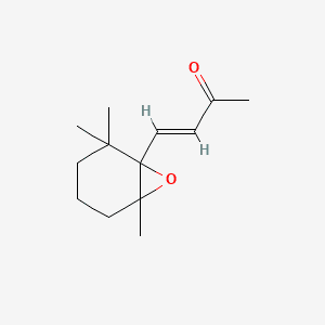 TRIMETHYL-7-OXABICYCLOHEPTYL)-3-BUTEN-2-ONE 분자 구조