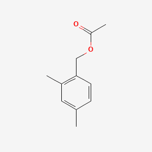 2,4-DIMETHYLBENZYLACETATE 분자 구조